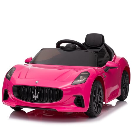Voiture electrique enfànt Maserati Maserati GranTurismo 12V Voiture électrique enfant Rose