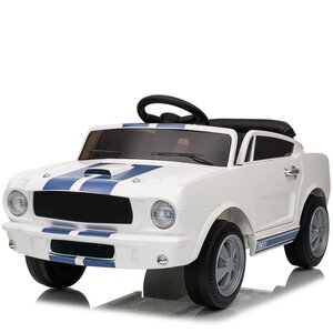 Voiture electrique enfànt Shelby Shelby GT350 12V Voiture électrique enfant Blanc