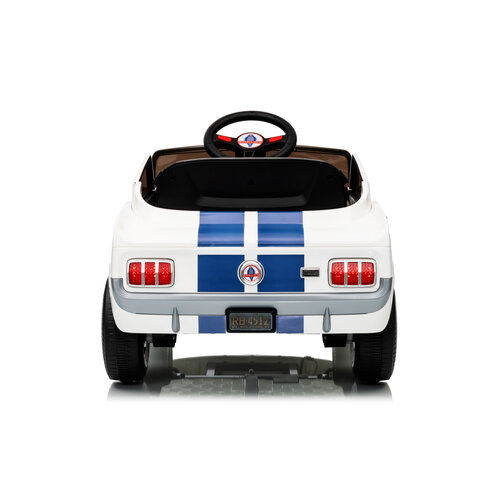 Voiture electrique enfànt Shelby Shelby GT350 12V Voiture électrique enfant Blanc