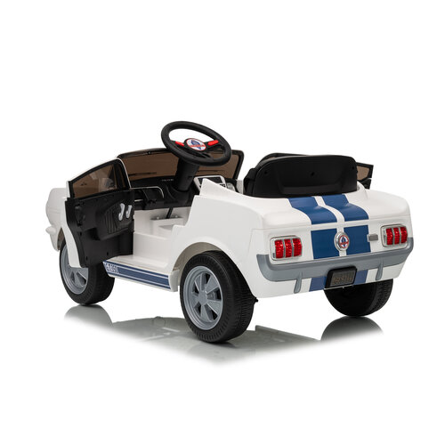 Voiture electrique enfànt Shelby Shelby GT350 12V Voiture électrique enfant Blanc