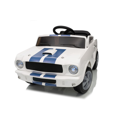 Voiture electrique enfànt Shelby Shelby GT350 12V Voiture électrique enfant Blanc