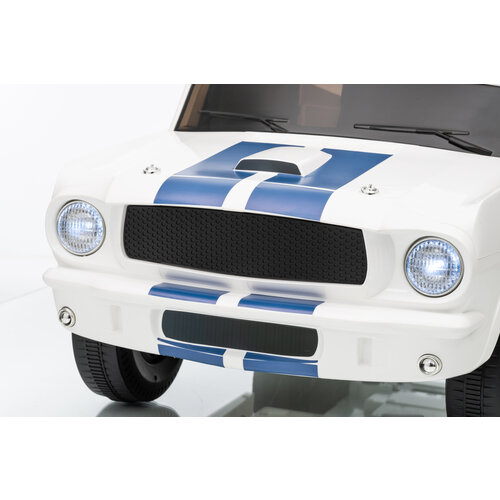 Voiture electrique enfànt Shelby Shelby GT350 12V Voiture électrique enfant Blanc