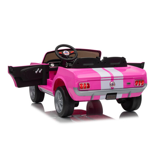 Voiture electrique enfànt Shelby Shelby GT350 24V Voiture électrique enfant 2 places Rosa