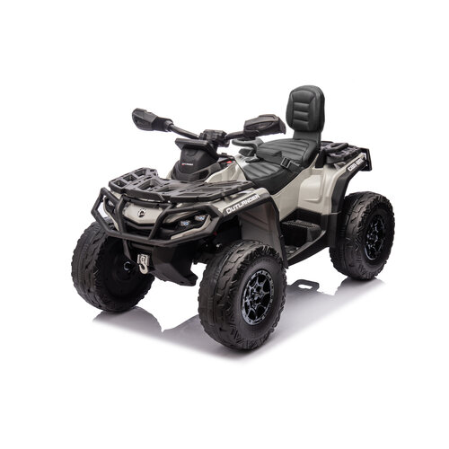 Can-am Outlander Quad Électrique enfant 24V 2 places Gris