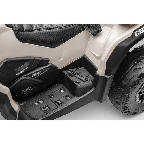 Can-am Outlander Quad Électrique enfant 24V 2 places Gris