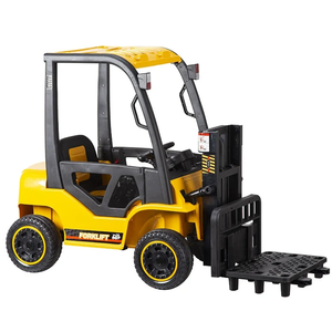 Chariot élévateur électrique enfants 12V Jaune Chariot élévateur électrique enfants 12V Jaune