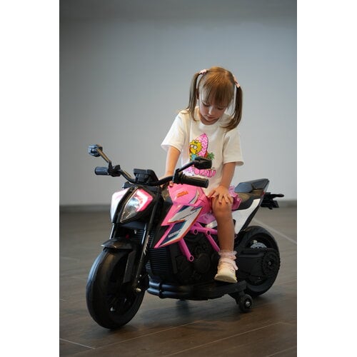Moto électrique enfant KTM superduke 12V Rose Moto électrique enfant KTM superduke 12V Rose