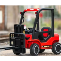Chariot élévateur électrique enfants 12V Rouge