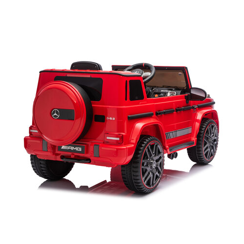 Voiture electrique enfànt Mercedes Mercedes G63 AMG Cabrio 12V Voiture électrique enfant Rouge