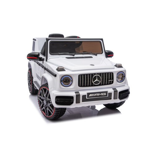Voiture electrique enfànt Mercedes Mercedes G63 AMG Cabrio 12V Voiture électrique enfant Blanc Voiture electrique enfànt Mercedes Mercedes G63 AMG Cabrio 12V Voiture électrique enfant Blanc