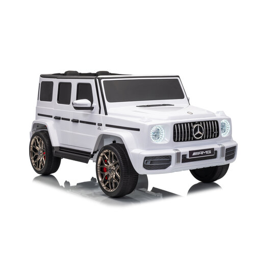 Voiture electrique enfànt Mercedes Mercedes G63 AMG 12V Voiture électrique enfant 2 places Blanc