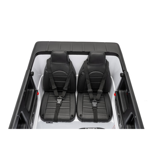 Voiture electrique enfànt Mercedes Mercedes G63 AMG 12V Voiture électrique enfant 2 places Blanc