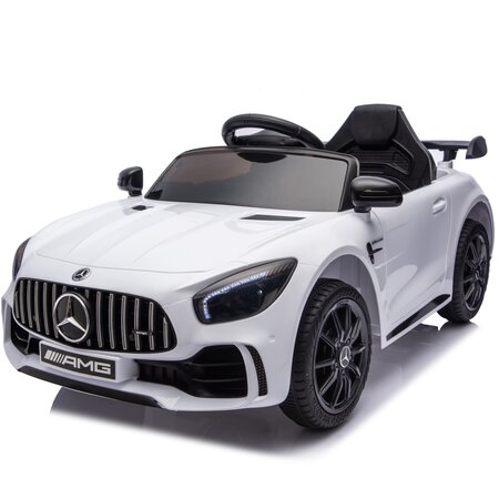 Voiture electrique enfànt Mercedes Mercedes GTR AMG 12V Voiture électrique enfant Blanc