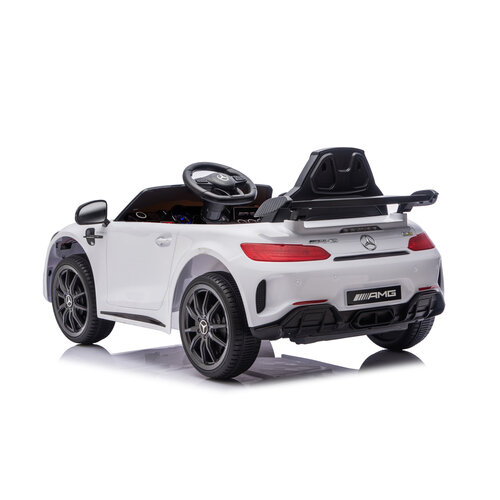 Voiture electrique enfànt Mercedes Mercedes GTR AMG 12V Voiture électrique enfant Blanc