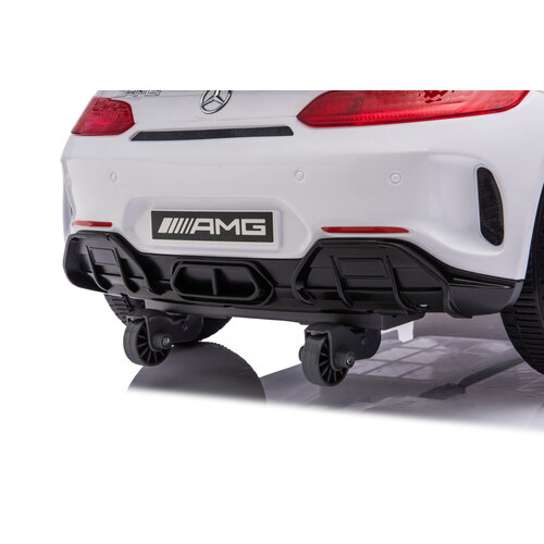 Voiture electrique enfànt Mercedes Mercedes GTR AMG 12V Voiture électrique enfant Blanc