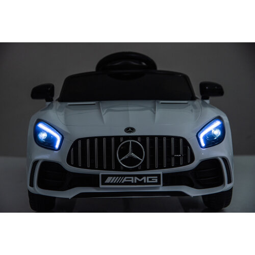 Voiture electrique enfànt Mercedes Mercedes GTR AMG 12V Voiture électrique enfant Blanc