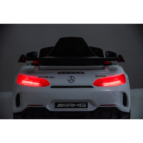 Voiture electrique enfànt Mercedes Mercedes GTR AMG 12V Voiture électrique enfant Blanc