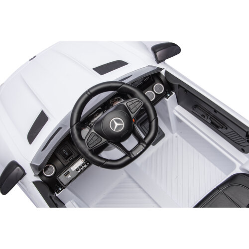 Voiture electrique enfànt Mercedes Mercedes GTR AMG 12V Voiture électrique enfant Blanc