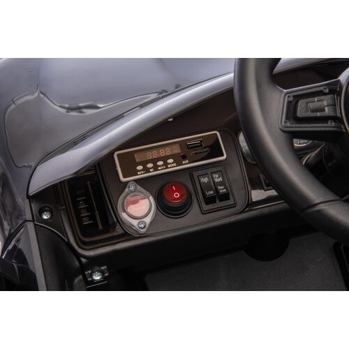 Voiture electrique enfànt Porsche Porsche Cayenne 12V Voiture électrique enfant Noir