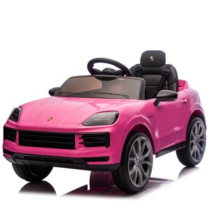 Voiture electrique enfànt Porsche Porsche Cayenne 12V Voiture électrique enfant Rose