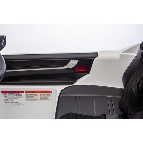 Voiture electrique enfànt Porsche Porsche Cayenne 12V Voiture électrique enfant Blanc