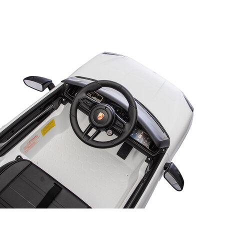 Voiture electrique enfànt Porsche Porsche Cayenne 12V Voiture électrique enfant Blanc