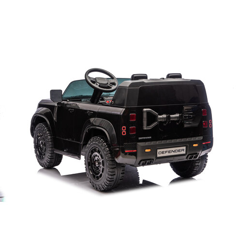 Voiture electrique enfànt Land Rover Land Rover Defender 24V Voiture électrique enfant 2 places Noir