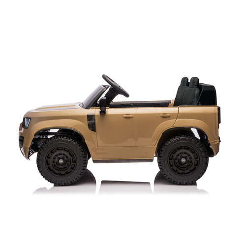 Voiture electrique enfànt Land Rover Land Rover Defender 24V Voiture électrique enfant 2 places Champagne