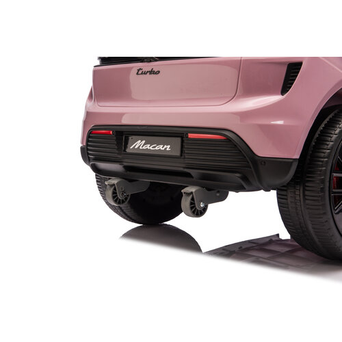 Voiture electrique enfànt Porsche Porsche Macan 12V Voiture électrique enfant Rose
