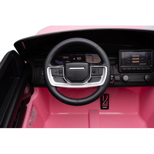 Voiture electrique enfànt Range Rover Range Rover 12V Voiture électrique enfant 2 places Rose