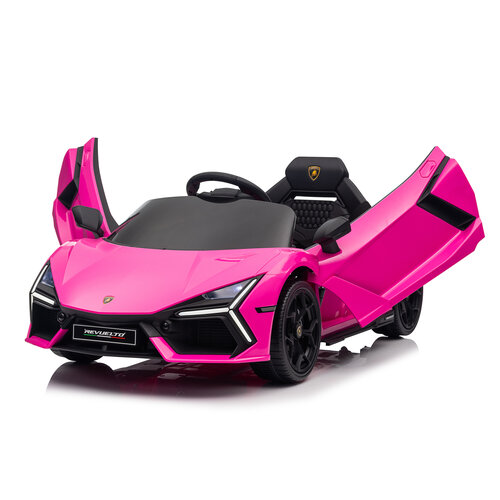 Voiture electrique enfànt Lamborghini Lamborghini Revuelto 12V Voiture électrique enfant Rose Voiture electrique enfànt Lamborghini Lamborghini Revuelto 12V Voiture électrique enfant Rose