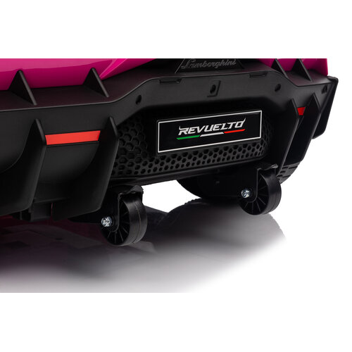 Voiture electrique enfànt Lamborghini Lamborghini Revuelto 12V Voiture électrique enfant Rose Voiture electrique enfànt Lamborghini Lamborghini Revuelto 12V Voiture électrique enfant Rose