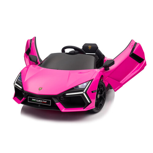 Voiture electrique enfànt Lamborghini Lamborghini Revuelto 12V Voiture électrique enfant Rose Voiture electrique enfànt Lamborghini Lamborghini Revuelto 12V Voiture électrique enfant Rose