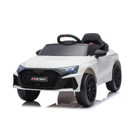 Voiture electrique enfànt Audi Audi RS3 12V Voiture électrique enfant Blanc