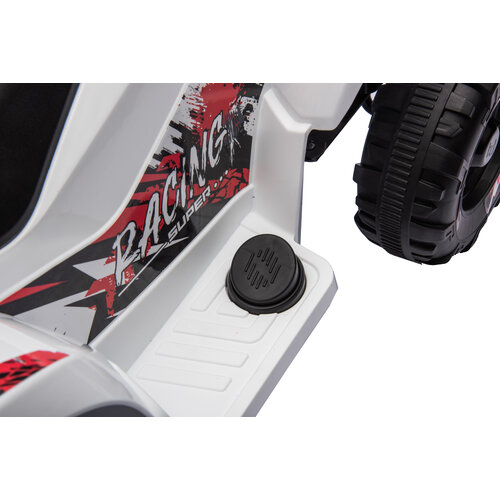 FINOOS Thunder Quad ATV Électrique 6V Blanc FINOOS Thunder Quad ATV Électrique 6V Blanc