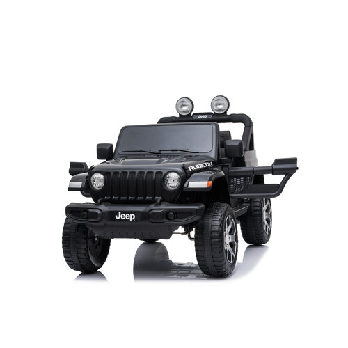 Voiture electrique enfànt Jeep Jeep Wrangler Rubicon 12V Voiture électrique enfant Noir