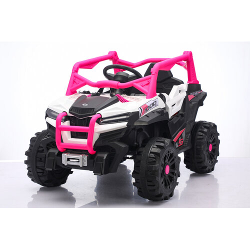 Buggy 12V Voiture pour enfant Rose