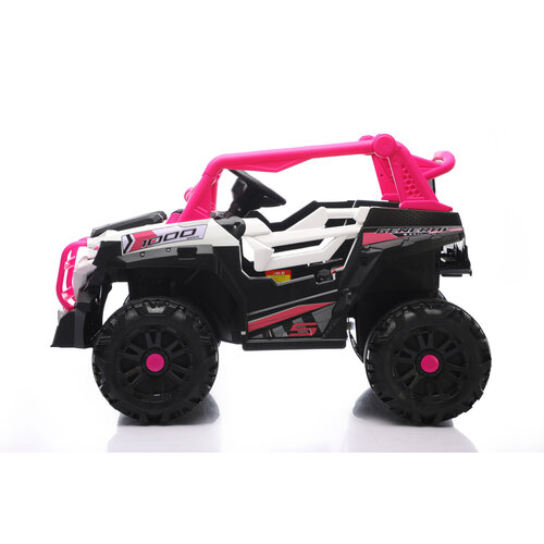 Buggy 12V Voiture pour enfant Rose