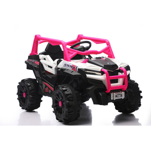 Buggy 12V Voiture pour enfant Rose