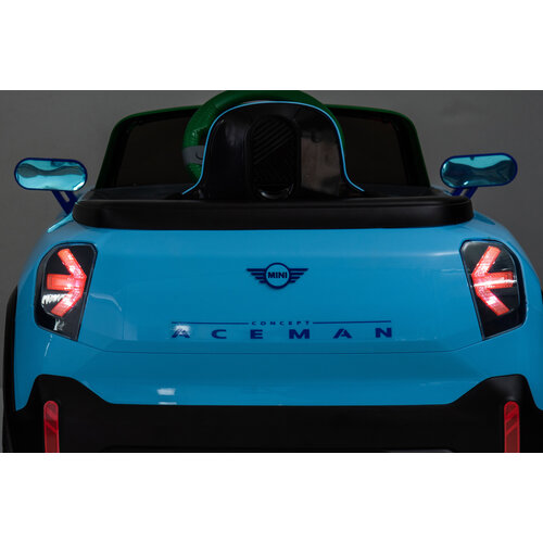 Voiture électrique enfant Mini Mini Aceman 12V voiture pour enfant Bleu Voiture électrique enfant Mini Mini Aceman 12V voiture pour enfant Bleu