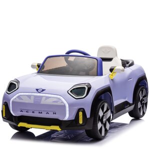 Voiture électrique enfant Mini Mini Aceman 12V voiture pour enfant Violet
