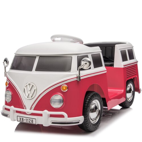Voiture électrique enfant Volkswagen Volkswagen T-1 minibus 12V voiture pour enfant Rose Voiture électrique enfant Volkswagen Volkswagen T-1 minibus 12V voiture pour enfant Rose
