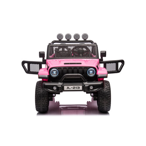 FINOOS Jeep électrique 2 places voiture pour enfant Rose FINOOS Jeep électrique 2 places voiture pour enfant Rose