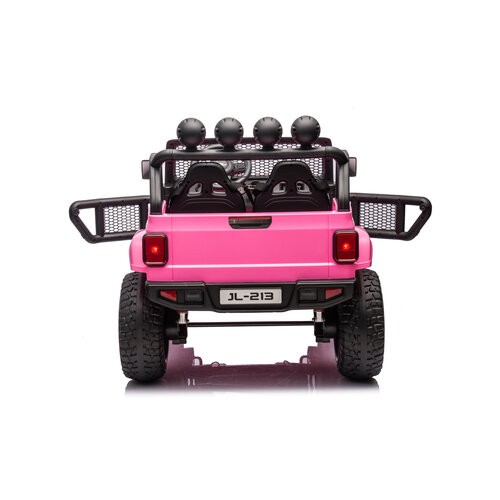 FINOOS Jeep électrique 2 places voiture pour enfant Rose FINOOS Jeep électrique 2 places voiture pour enfant Rose