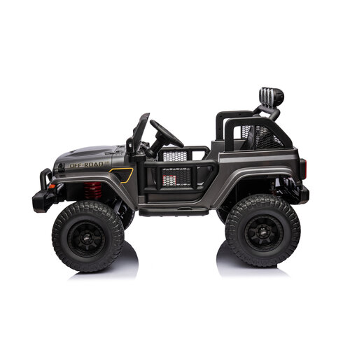 FINOOS Jeep électrique 2 places voiture pour enfant Gris FINOOS Jeep électrique 2 places voiture pour enfant Gris