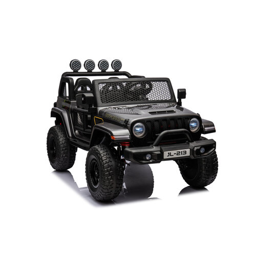 FINOOS Jeep électrique 2 places voiture pour enfant Gris FINOOS Jeep électrique 2 places voiture pour enfant Gris
