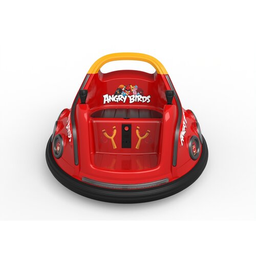 FINOOS Électrique voiture pour enfant Bumper Car Angry Birds 6V Rouge