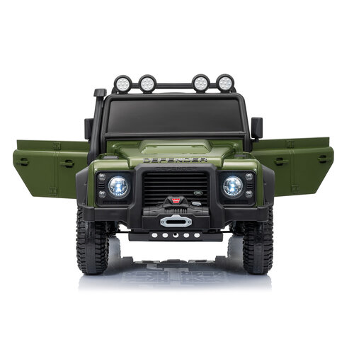 Voiture electrique enfànt Land Rover Land Rover Defender 110 SVX Vintage 12V voiture pour enfant Vert Voiture electrique enfànt Land Rover Land Rover Defender 110 SVX Vintage 12V voiture pour enfant Vert