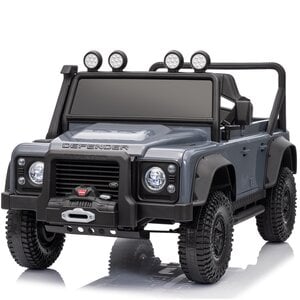 Voiture electrique enfànt Land Rover Land Rover Defender 110 SVX Vintage 12V voiture pour enfant Gris Voiture electrique enfànt Land Rover Land Rover Defender 110 SVX Vintage 12V voiture pour enfant Gris