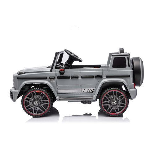 Voiture electrique enfànt Mercedes Mercedes G63 AMG Cabriolet 12V Voiture pour enfant Gris